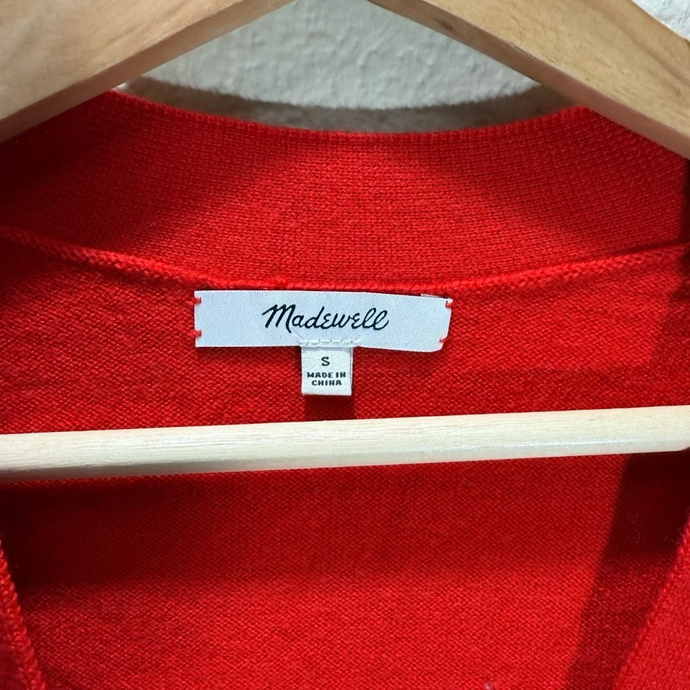 Madewell 100%-merino wool Cardigan – Size S - Picture 4 of 11